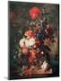 Flowers, 1722-Jan van Huysum-Mounted Giclee Print