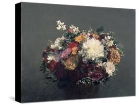 Flowers, 1872-Henri Fantin-Latour-Stretched Canvas