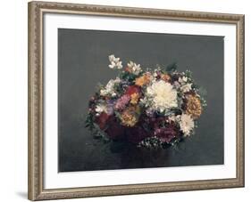 Flowers, 1872-Henri Fantin-Latour-Framed Giclee Print