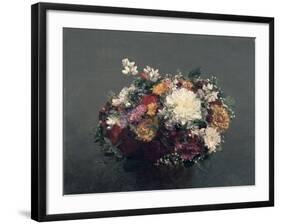 Flowers, 1872-Henri Fantin-Latour-Framed Giclee Print