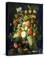 Flowers, 18th Century-Rachel Ruysch-Stretched Canvas