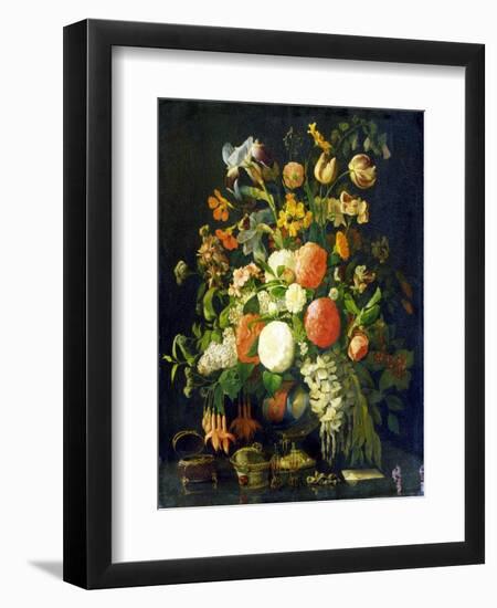 Flowers, 18th Century-Rachel Ruysch-Framed Premium Giclee Print