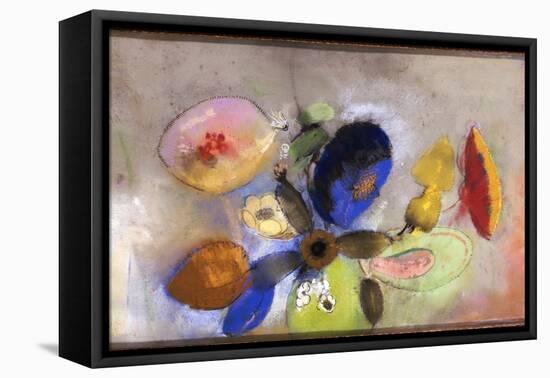 Flowers, 1907-10-Odilon Redon-Framed Stretched Canvas