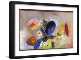 Flowers, 1907-10-Odilon Redon-Framed Giclee Print