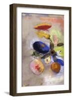 Flowers, 1907-1910-Odilon Redon-Framed Giclee Print