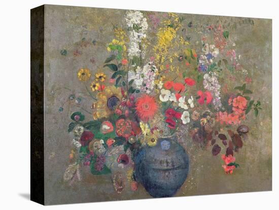 Flowers, 1909-Odilon Redon-Stretched Canvas