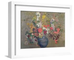 Flowers, 1909-Odilon Redon-Framed Giclee Print