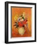 Flowers, 1910 (Oil on Canvas)-Odilon Redon-Framed Giclee Print