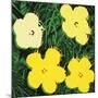 Flowers, 1970 (4 Yellow)-Andy Warhol-Mounted Art Print