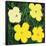 Flowers, 1970 (4 yellow)-Andy Warhol-Framed Art Print