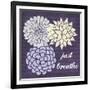 Flowers 1-Erin Clark-Framed Giclee Print