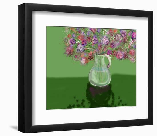 flowers 3-Claire Westwood-Framed Art Print