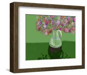 flowers 3-Claire Westwood-Framed Art Print