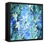 Flowers Abstract B1-Ata Alishahi-Framed Stretched Canvas