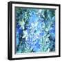 Flowers Abstract B1-Ata Alishahi-Framed Giclee Print