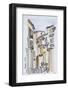 Flowers adorn the village of Mougins, Provence, south of France-Richard Lawrence-Framed Photographic Print