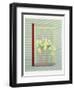 Flowers against the window shutter-Jasper Galloway-Framed Giclee Print