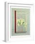 Flowers against the window shutter-Jasper Galloway-Framed Giclee Print