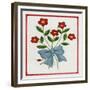 Flowers and a Bow-Beverly Johnston-Framed Giclee Print