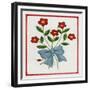 Flowers and a Bow-Beverly Johnston-Framed Giclee Print