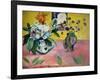 Flowers and a Japanese Print, 1889-Paul Gauguin-Framed Giclee Print