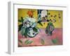 Flowers and a Japanese Print, 1889-Paul Gauguin-Framed Giclee Print