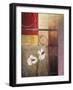 Flowers and Abstract Study I-Michael Marcon-Framed Art Print