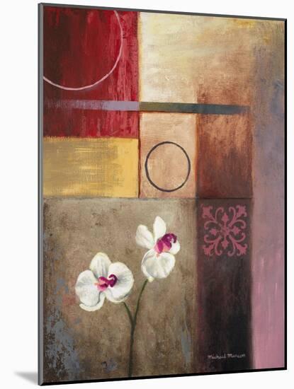 Flowers and Abstract Study I-Michael Marcon-Mounted Art Print