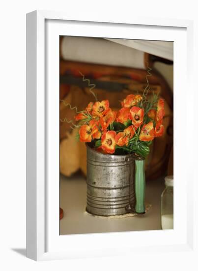 Flowers and Antiquities II-Philip Clayton-thompson-Framed Photographic Print