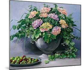 Flowers and Apples I-Karin Valk-Mounted Art Print
