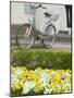 Flowers and Bicycle, Warnemunde, Germany-Russell Young-Mounted Photographic Print