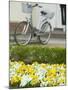 Flowers and Bicycle, Warnemunde, Germany-Russell Young-Mounted Photographic Print