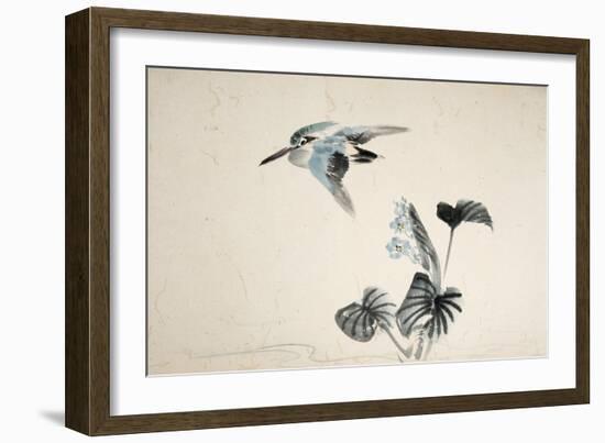 Flowers and Birds of the Four Seasons-Zeshin Shibata-Framed Giclee Print