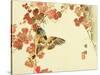 Flowers and Birds Picture Album by Bairei No.10-Bairei Kono-Stretched Canvas