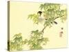 Flowers and Birds Picture Album by Bairei No.4-Bairei Kono-Stretched Canvas
