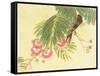 Flowers and Birds Picture Album by Bairei No.6-Bairei Kono-Framed Stretched Canvas