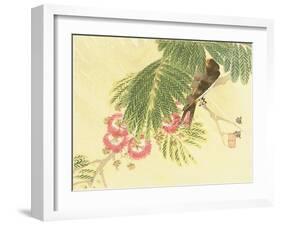 Flowers and Birds Picture Album by Bairei No.6-Bairei Kono-Framed Giclee Print