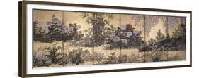 Flowers and Butterflies-Tawaraya Sotatsu-Framed Premium Giclee Print