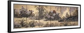 Flowers and Butterflies-Tawaraya Sotatsu-Framed Premium Giclee Print