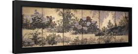 Flowers and Butterflies-Tawaraya Sotatsu-Framed Giclee Print