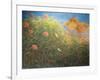 Flowers and Butterflies-Gaetano Previati-Framed Giclee Print