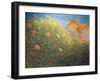 Flowers and Butterflies-Gaetano Previati-Framed Giclee Print