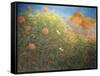 Flowers and Butterflies-Gaetano Previati-Framed Stretched Canvas