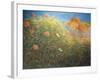 Flowers and Butterflies-Gaetano Previati-Framed Giclee Print