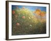 Flowers and Butterflies-Gaetano Previati-Framed Giclee Print