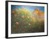 Flowers and Butterflies-Gaetano Previati-Framed Giclee Print