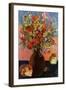 Flowers and Cats-Paul Gauguin-Framed Art Print