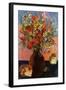 Flowers and Cats-Paul Gauguin-Framed Art Print