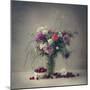 Flowers and cherries-Dimitar Lazarov --Mounted Photographic Print