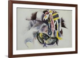 Flowers and Cucumbers-Charles Demuth-Framed Giclee Print